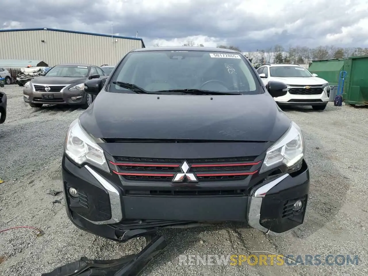 5 Photograph of a damaged car ML32FVFJ6MHF06109 MITSUBISHI MIRAGE 2021