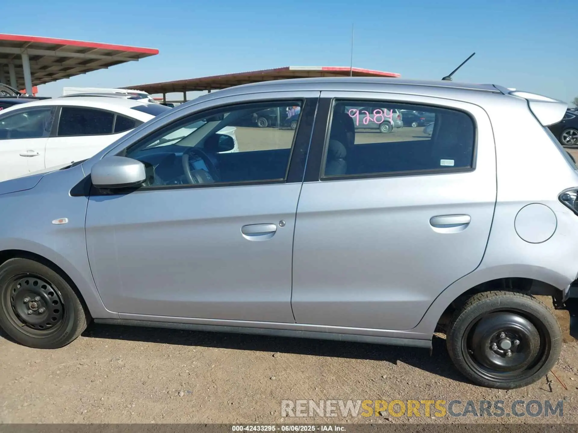 14 Photograph of a damaged car ML32AUHJ0NH006628 MITSUBISHI MIRAGE 2022