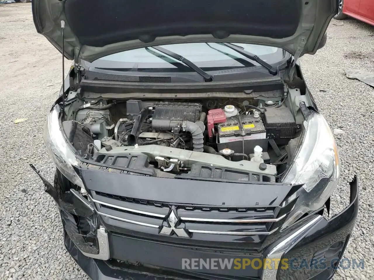 11 Photograph of a damaged car ML32AUHJ1NH001681 MITSUBISHI MIRAGE 2022
