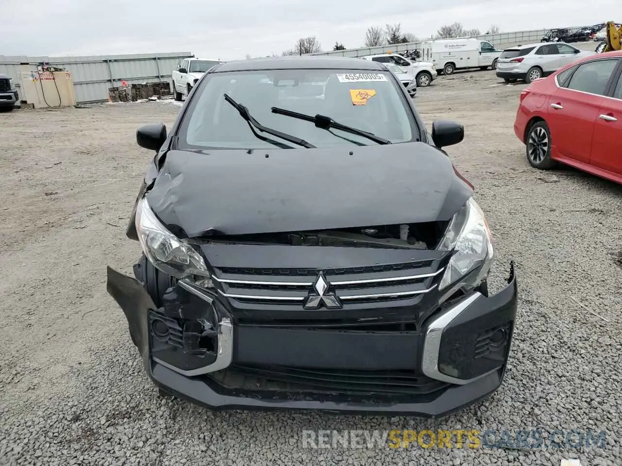 5 Photograph of a damaged car ML32AUHJ1NH001681 MITSUBISHI MIRAGE 2022