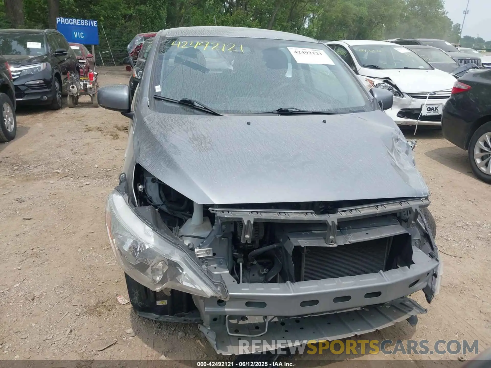 12 Photograph of a damaged car ML32AUHJ1NH005276 MITSUBISHI MIRAGE 2022