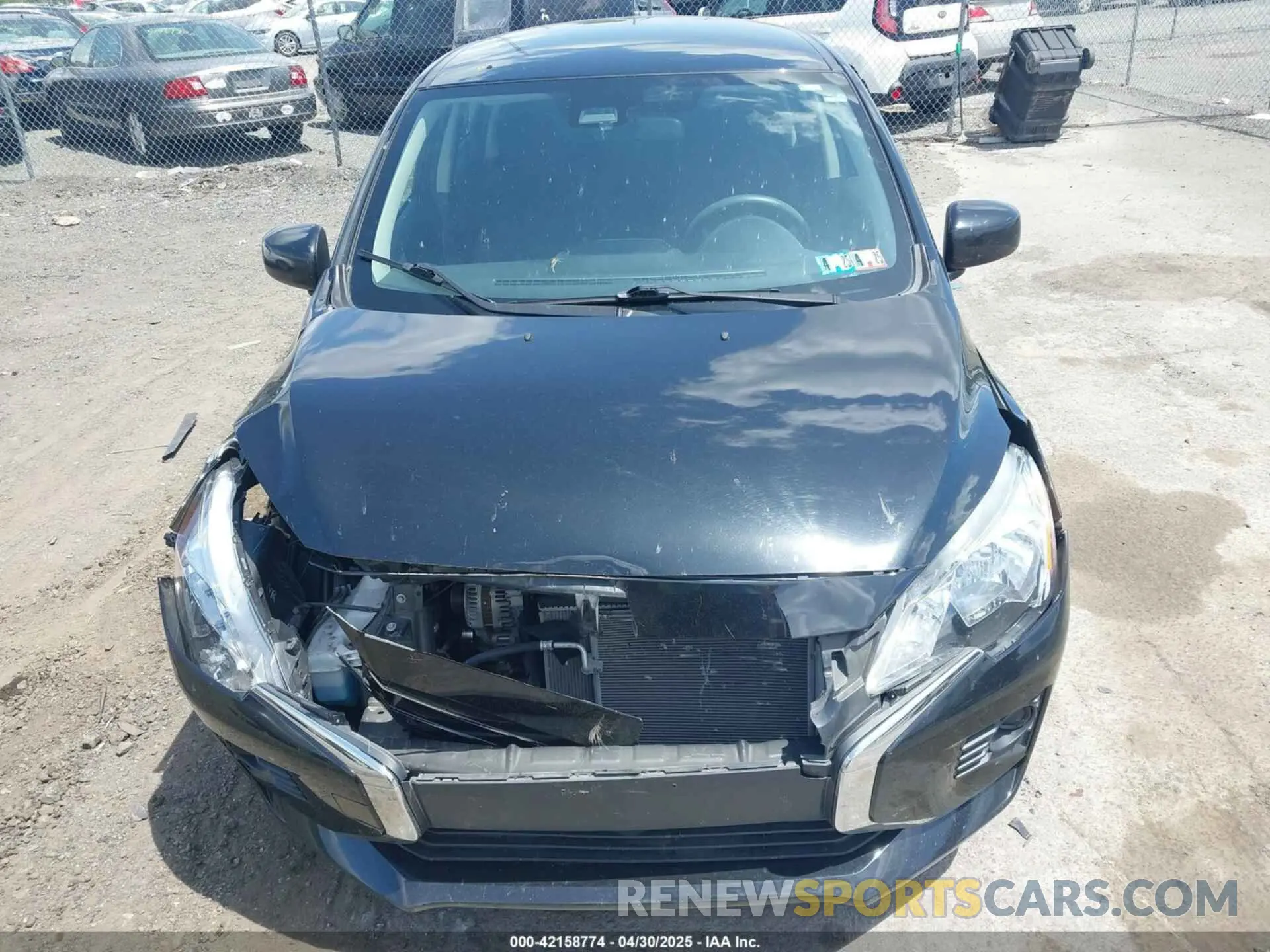 12 Photograph of a damaged car ML32AUHJ1NH005343 MITSUBISHI MIRAGE 2022