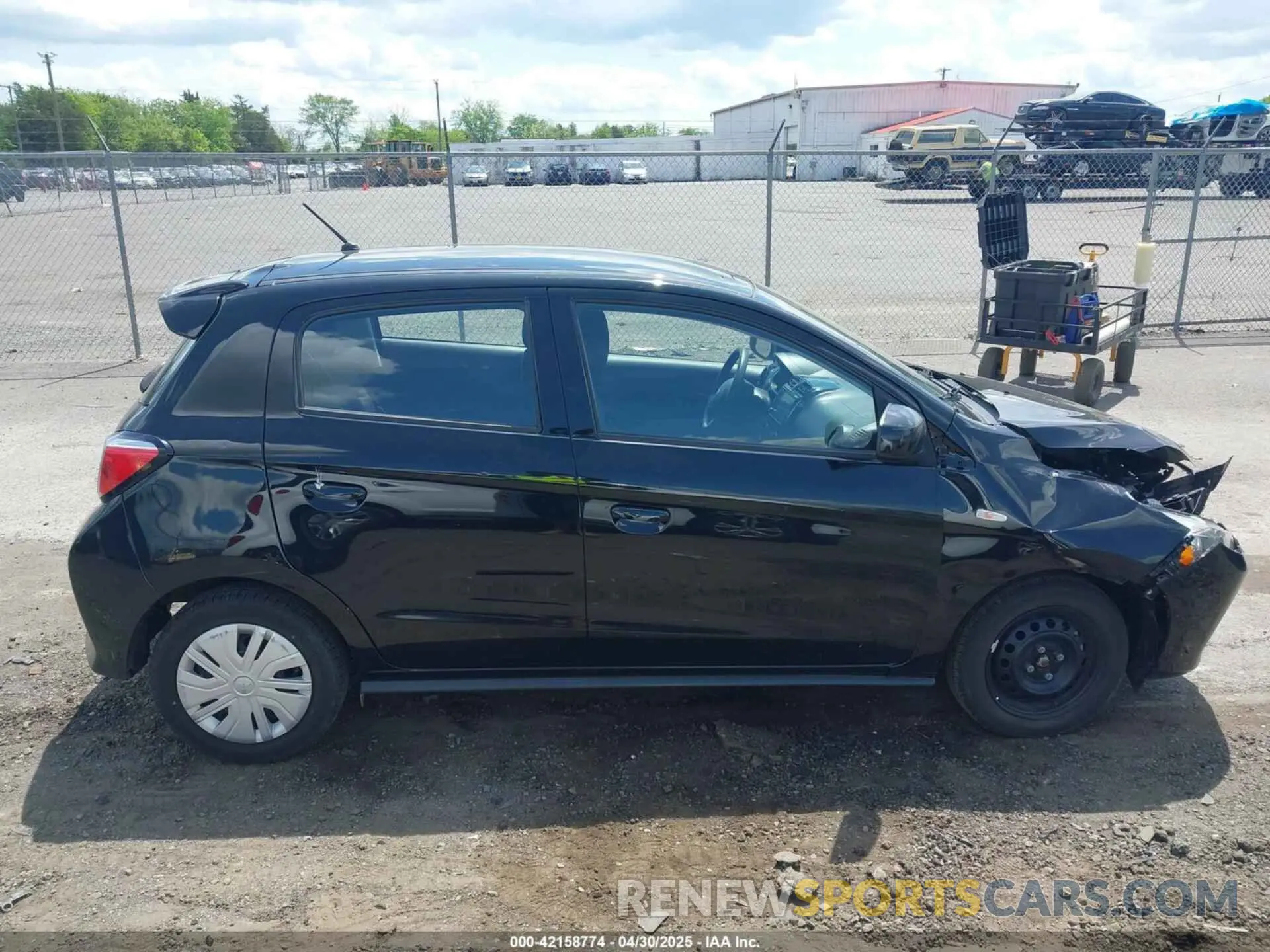 13 Photograph of a damaged car ML32AUHJ1NH005343 MITSUBISHI MIRAGE 2022