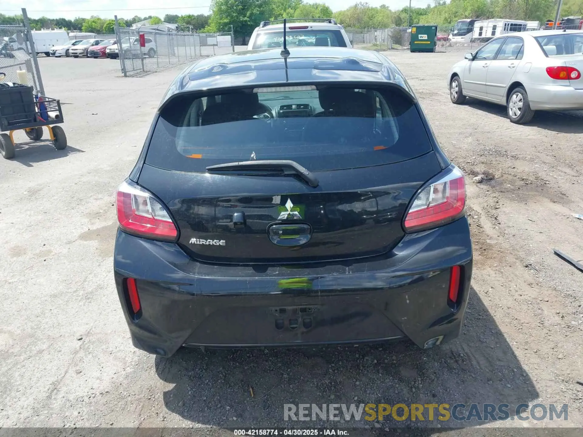 16 Photograph of a damaged car ML32AUHJ1NH005343 MITSUBISHI MIRAGE 2022