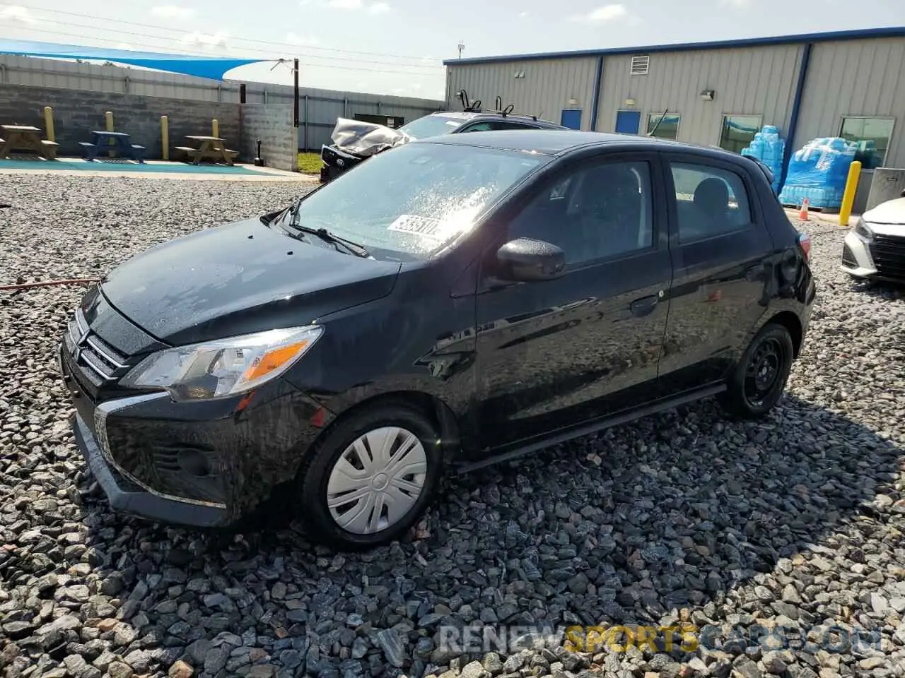 1 Photograph of a damaged car ML32AUHJ1NH005455 MITSUBISHI MIRAGE 2022