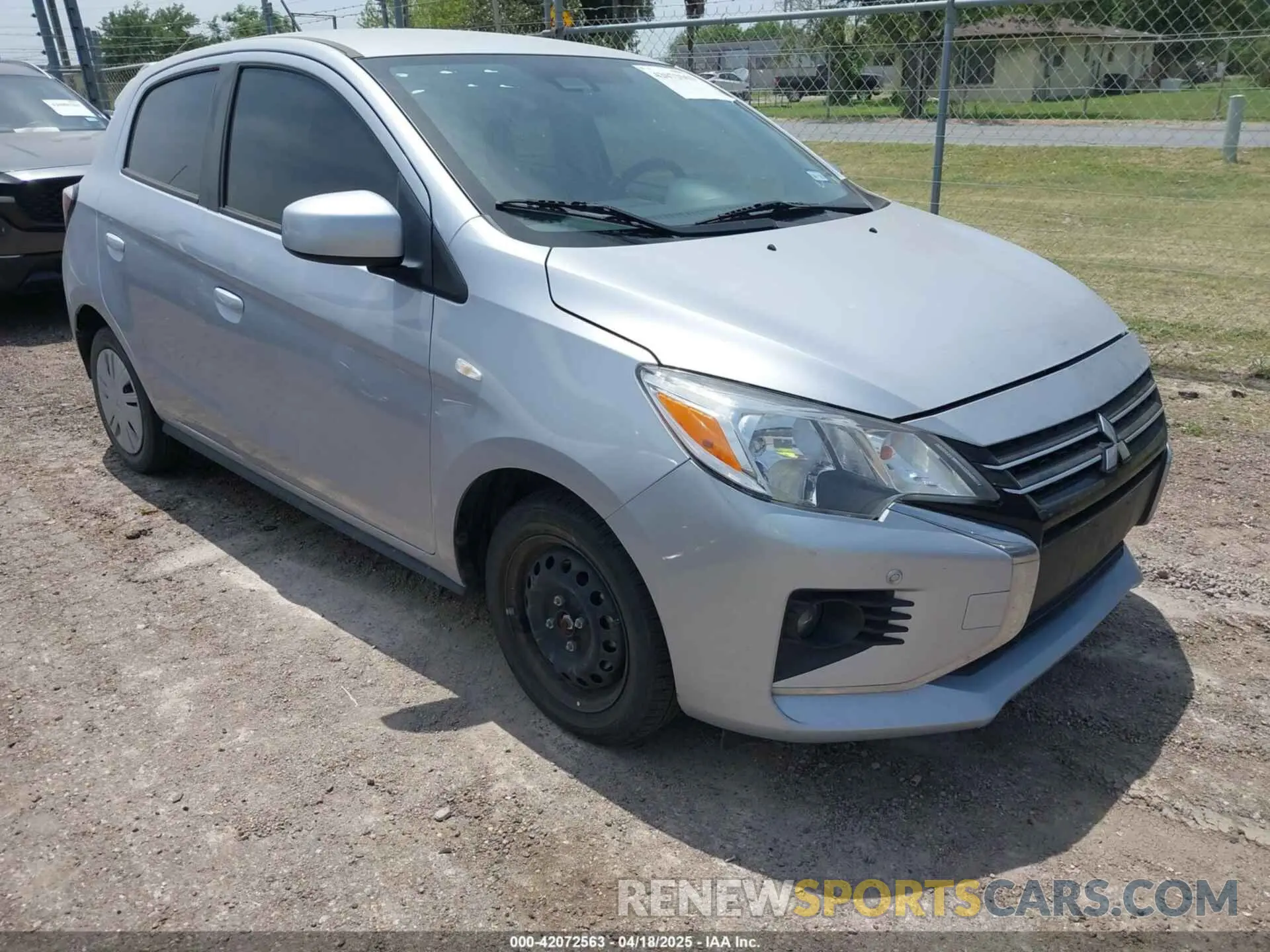 1 Photograph of a damaged car ML32AUHJ1NH007979 MITSUBISHI MIRAGE 2022