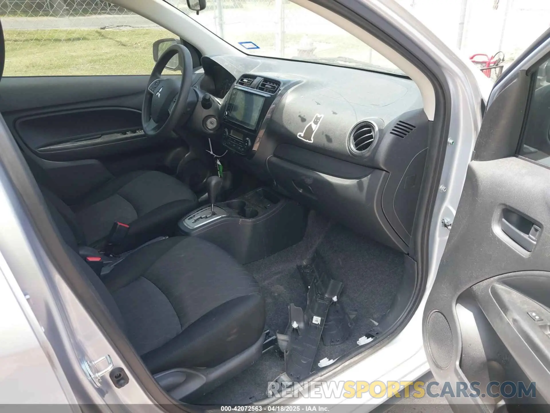 5 Photograph of a damaged car ML32AUHJ1NH007979 MITSUBISHI MIRAGE 2022