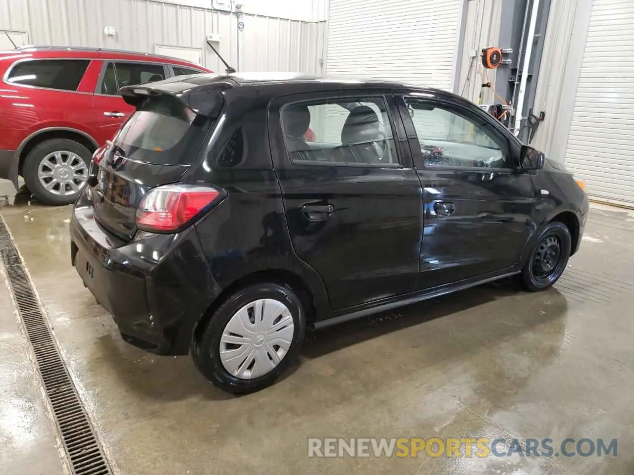 3 Photograph of a damaged car ML32AUHJ1NH008677 MITSUBISHI MIRAGE 2022