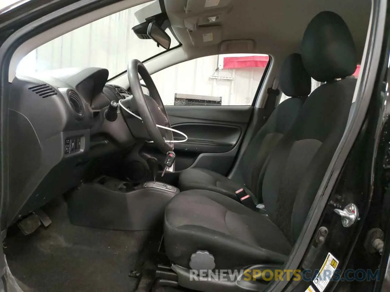 7 Photograph of a damaged car ML32AUHJ1NH008677 MITSUBISHI MIRAGE 2022