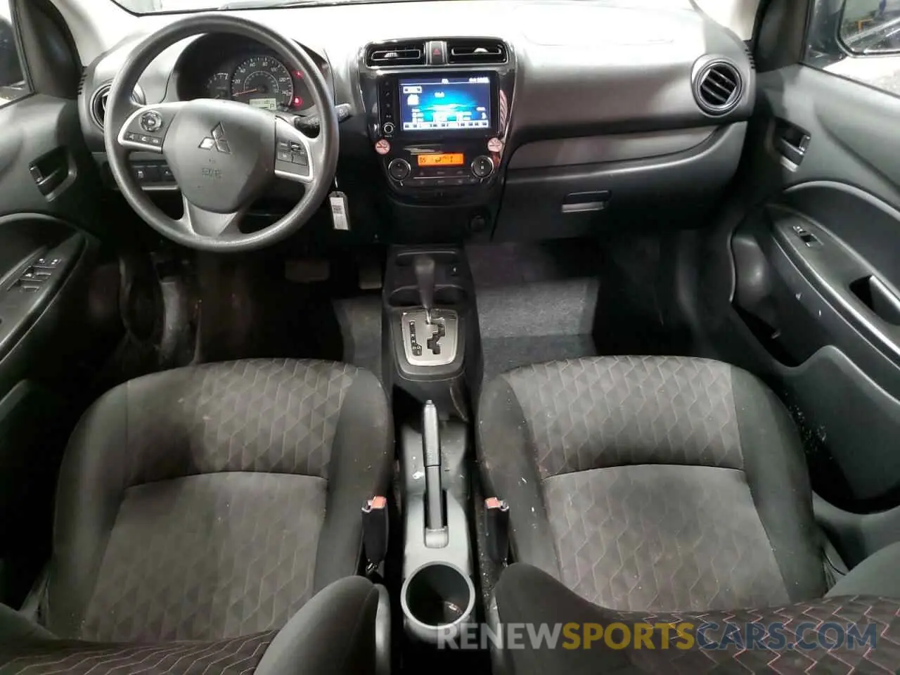 8 Photograph of a damaged car ML32AUHJ1NH008677 MITSUBISHI MIRAGE 2022