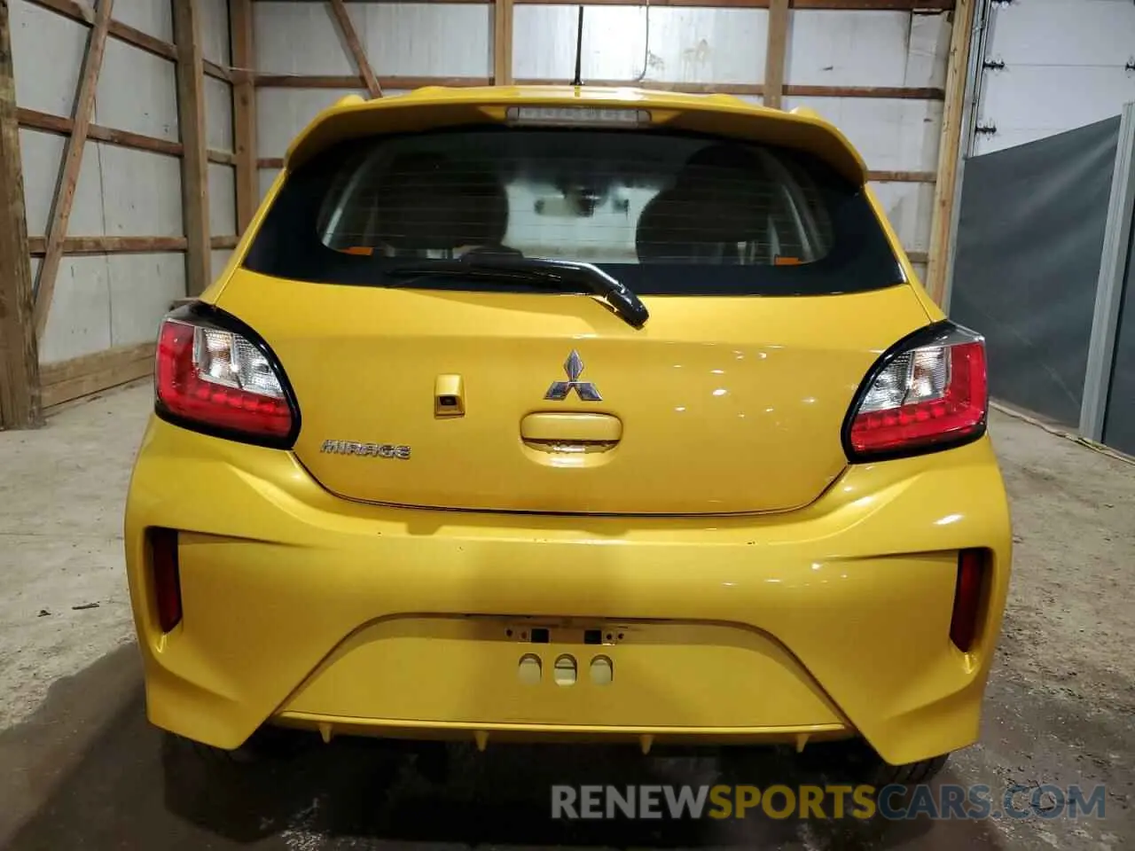 6 Photograph of a damaged car ML32AUHJ2NH004394 MITSUBISHI MIRAGE 2022