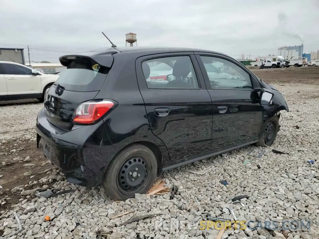 3 Photograph of a damaged car ML32AUHJ2NH005710 MITSUBISHI MIRAGE 2022