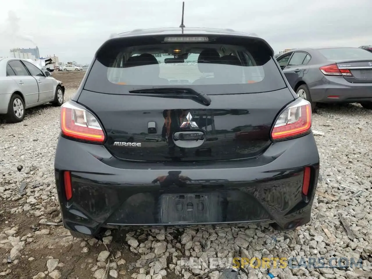 6 Photograph of a damaged car ML32AUHJ2NH005710 MITSUBISHI MIRAGE 2022