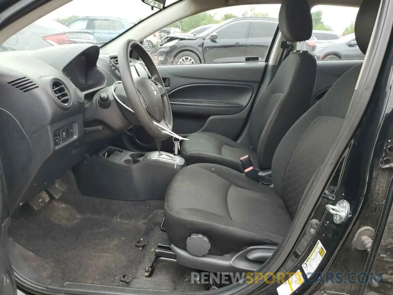 7 Photograph of a damaged car ML32AUHJ2NH005710 MITSUBISHI MIRAGE 2022