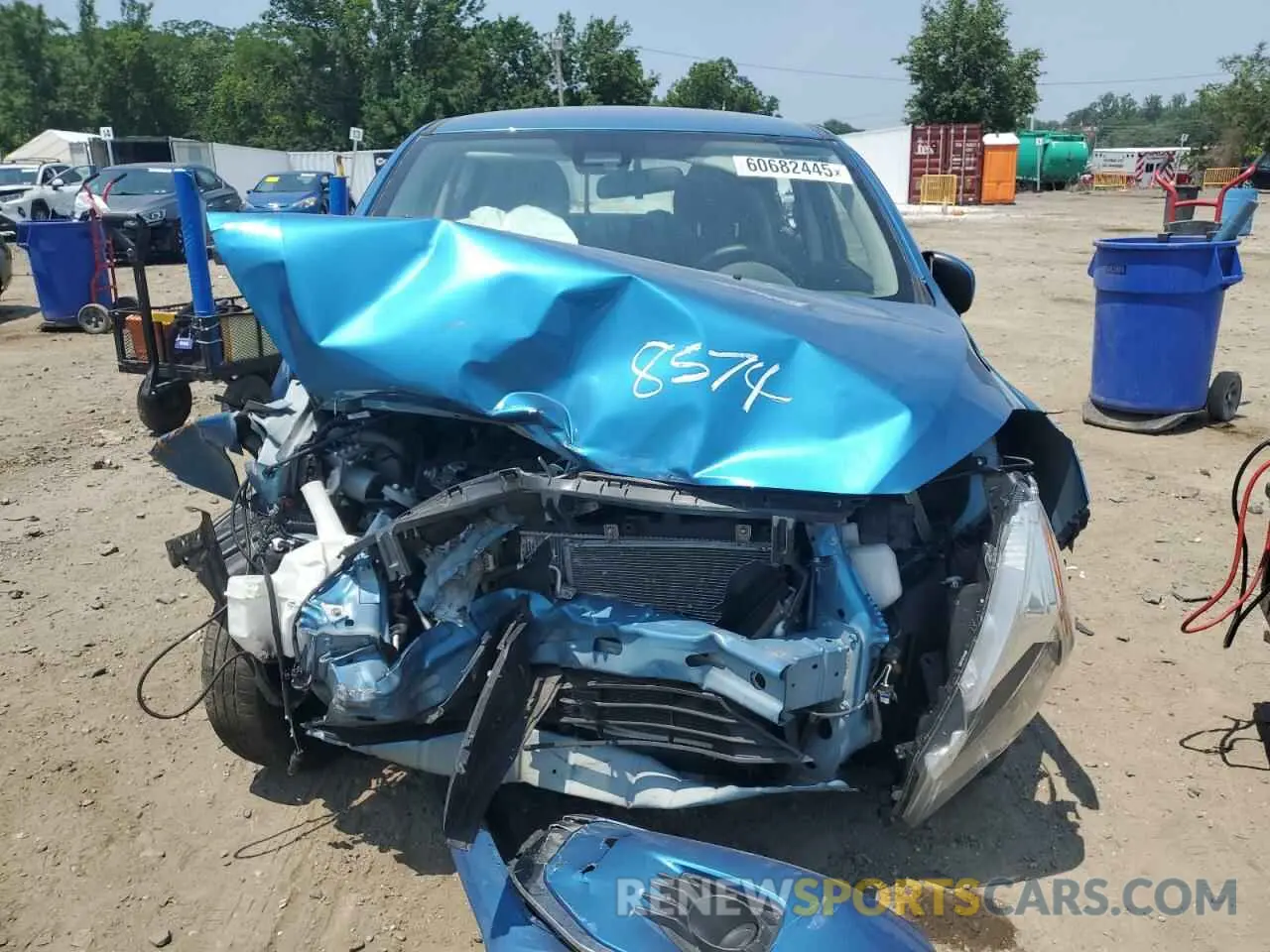 5 Photograph of a damaged car ML32AUHJ2NH008574 MITSUBISHI MIRAGE 2022