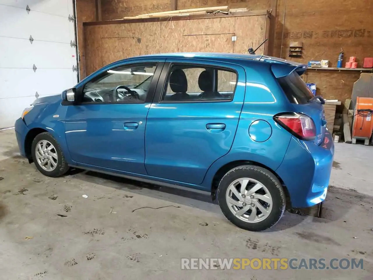 2 Photograph of a damaged car ML32AUHJ2NH008705 MITSUBISHI MIRAGE 2022