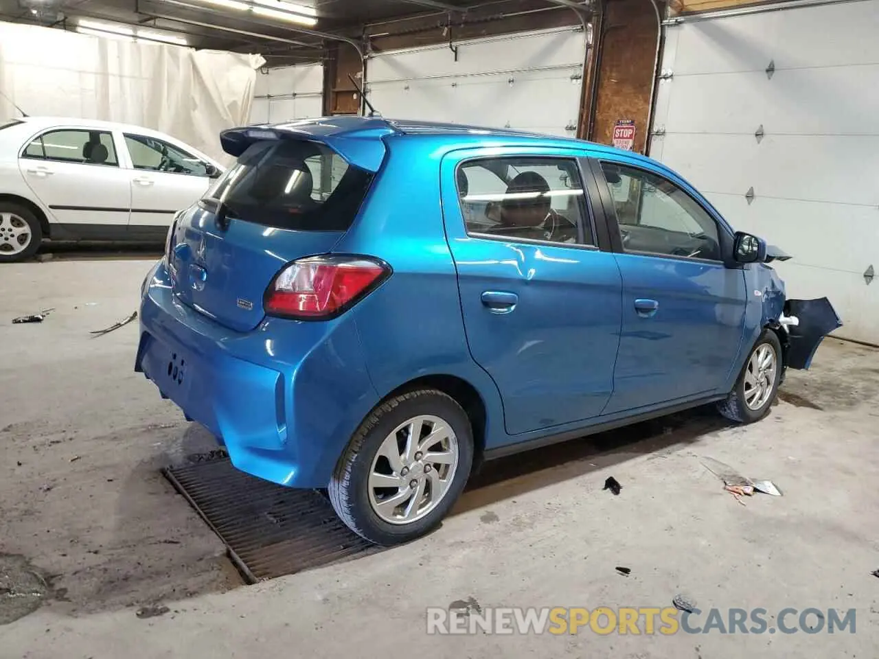 3 Photograph of a damaged car ML32AUHJ2NH008705 MITSUBISHI MIRAGE 2022