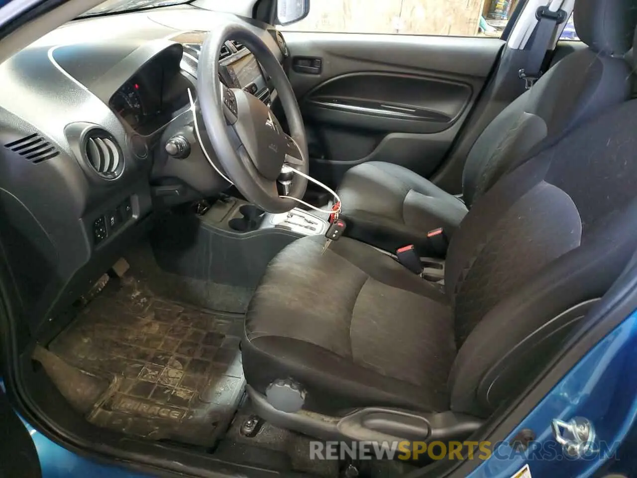 7 Photograph of a damaged car ML32AUHJ2NH008705 MITSUBISHI MIRAGE 2022
