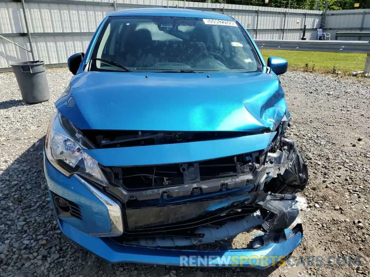 5 Photograph of a damaged car ML32AUHJ2NH008848 MITSUBISHI MIRAGE 2022