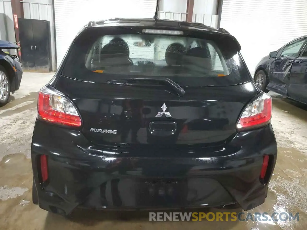 6 Photograph of a damaged car ML32AUHJ3NH008597 MITSUBISHI MIRAGE 2022