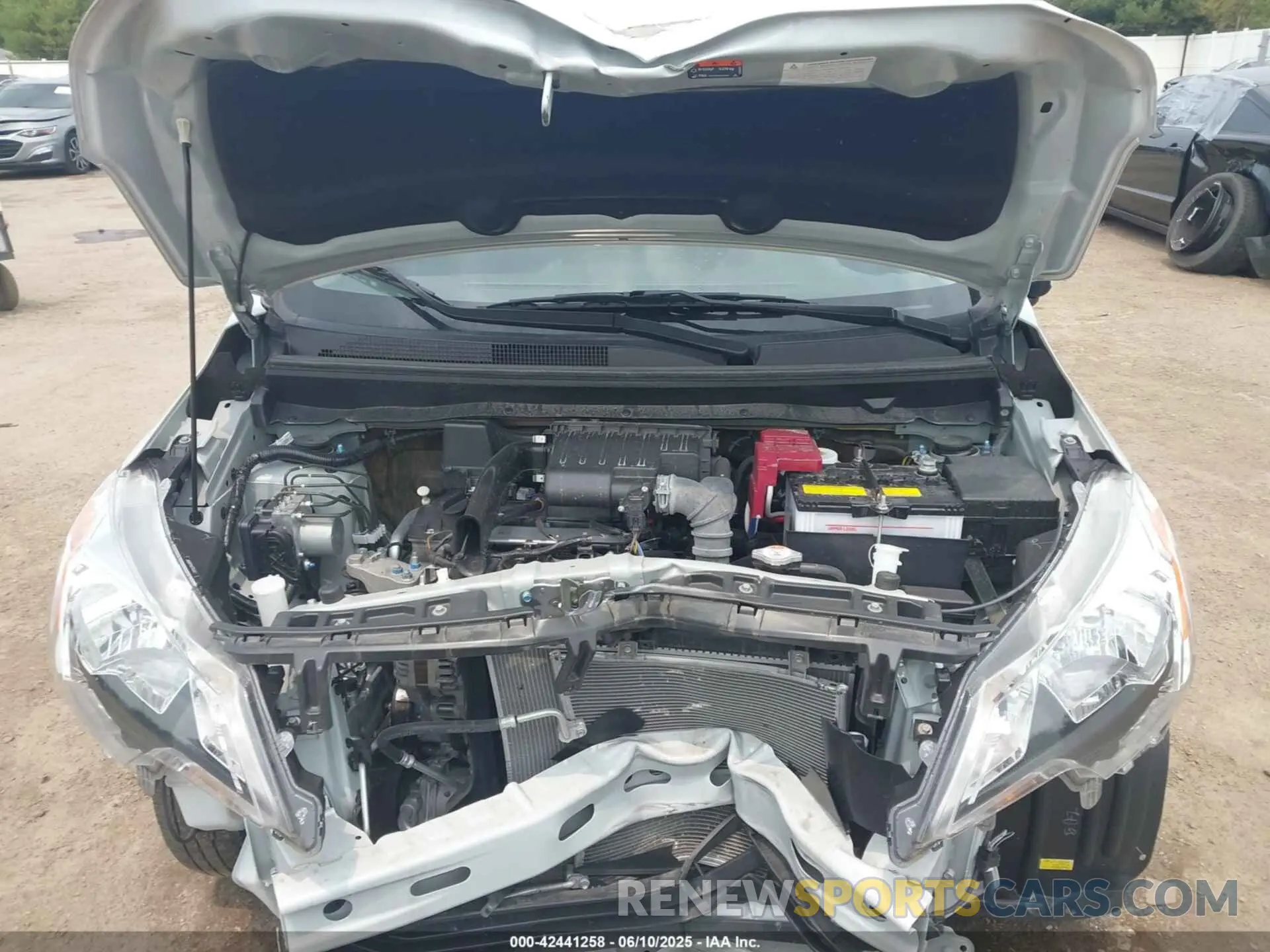10 Photograph of a damaged car ML32AUHJ3NH008678 MITSUBISHI MIRAGE 2022