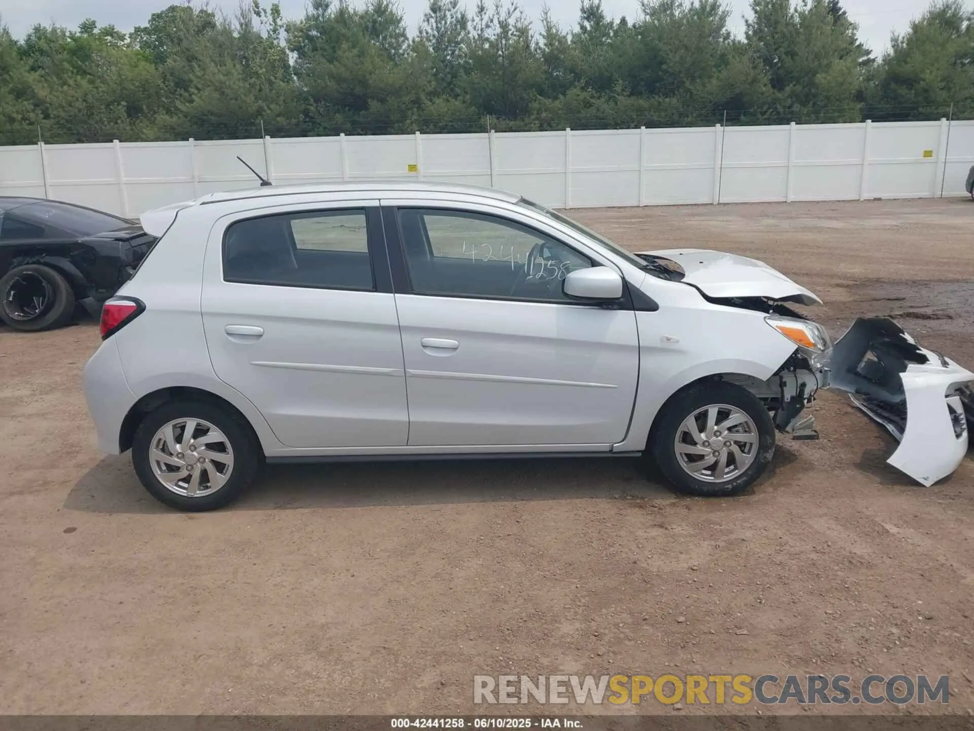 13 Photograph of a damaged car ML32AUHJ3NH008678 MITSUBISHI MIRAGE 2022