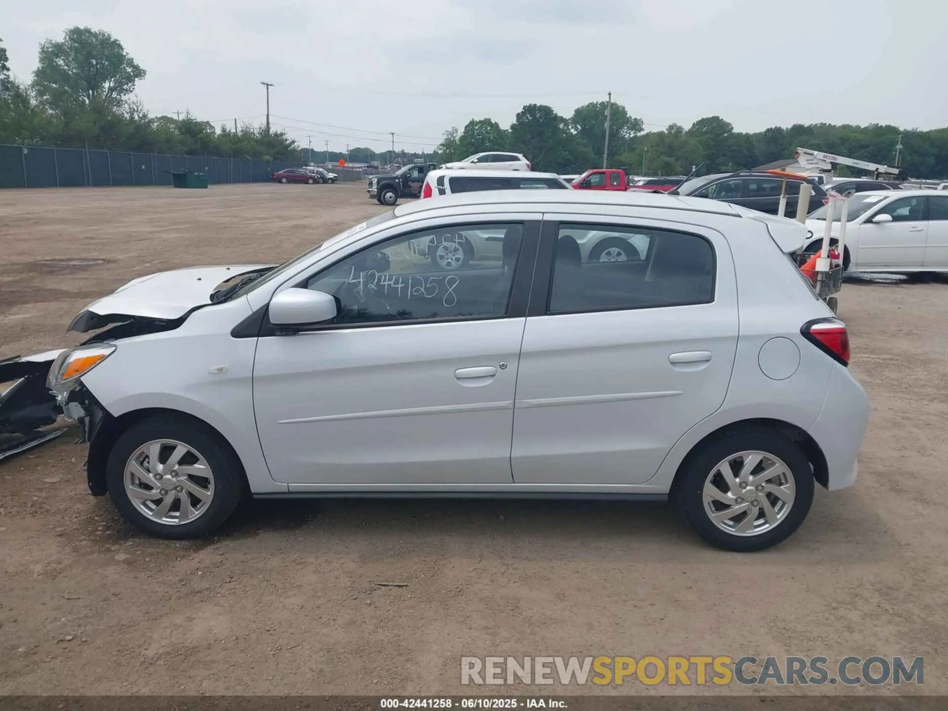 14 Photograph of a damaged car ML32AUHJ3NH008678 MITSUBISHI MIRAGE 2022