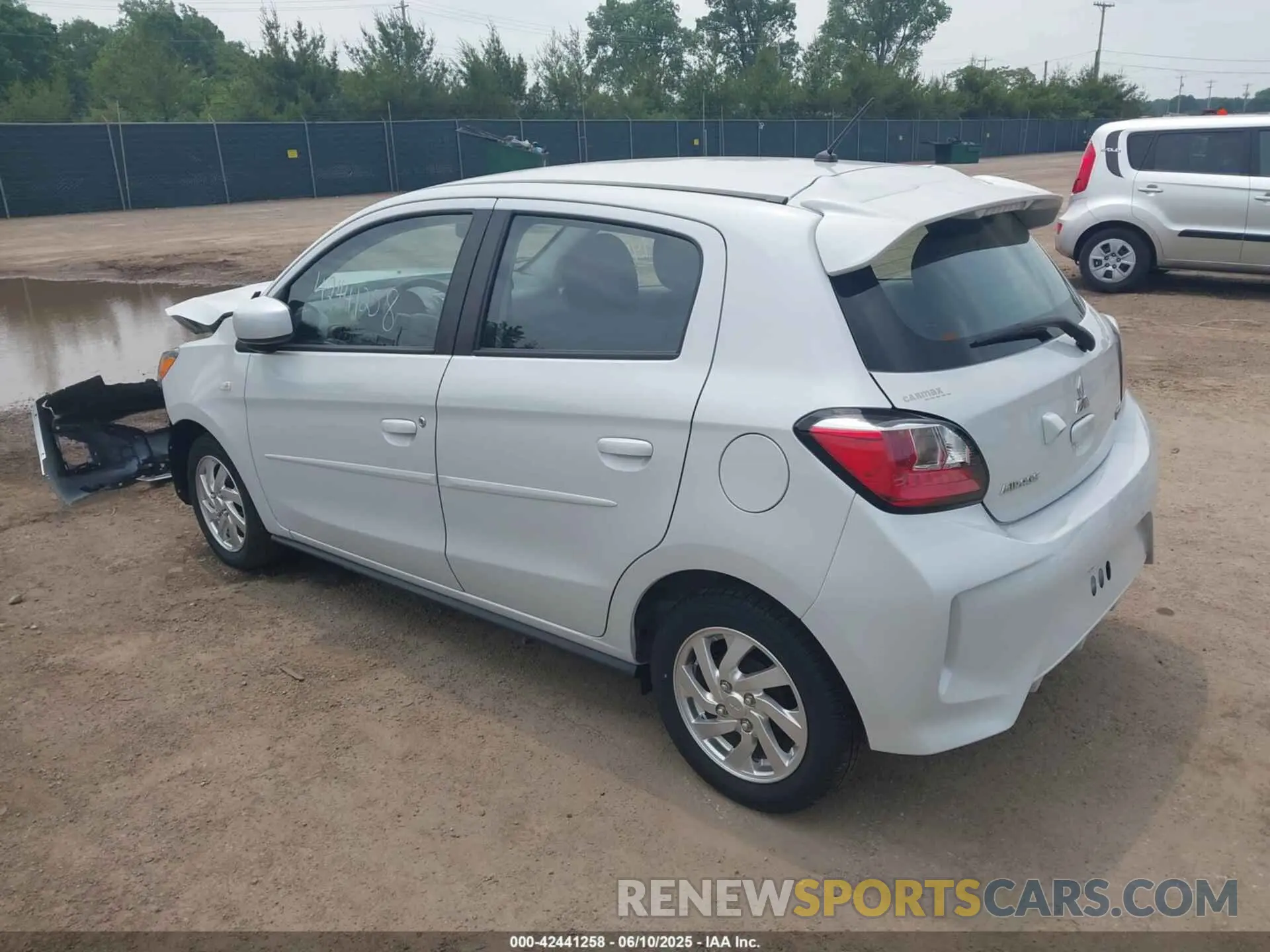 3 Photograph of a damaged car ML32AUHJ3NH008678 MITSUBISHI MIRAGE 2022