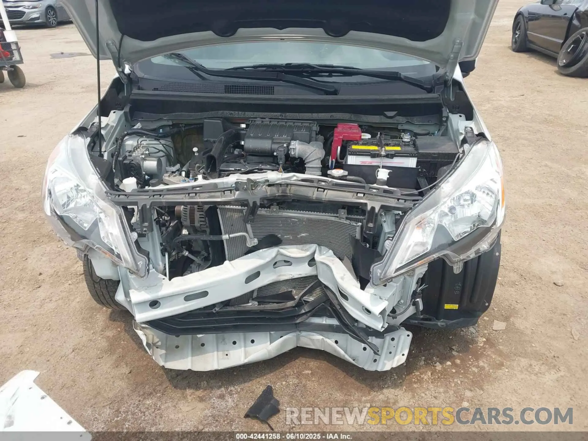 6 Photograph of a damaged car ML32AUHJ3NH008678 MITSUBISHI MIRAGE 2022