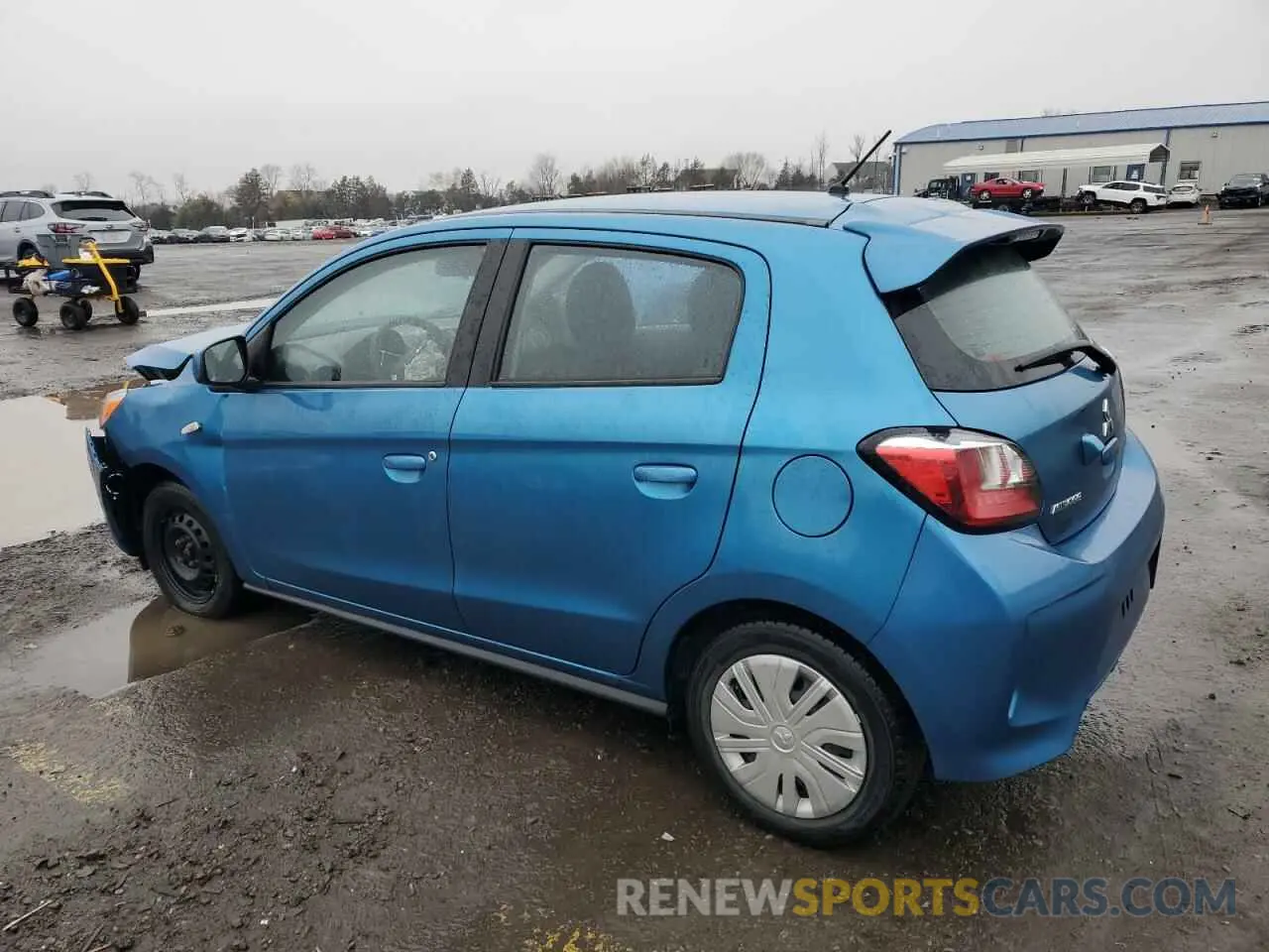 2 Photograph of a damaged car ML32AUHJ4NH008432 MITSUBISHI MIRAGE 2022