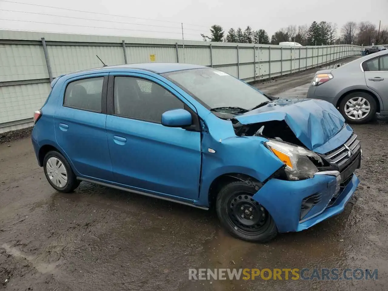 4 Photograph of a damaged car ML32AUHJ4NH008432 MITSUBISHI MIRAGE 2022