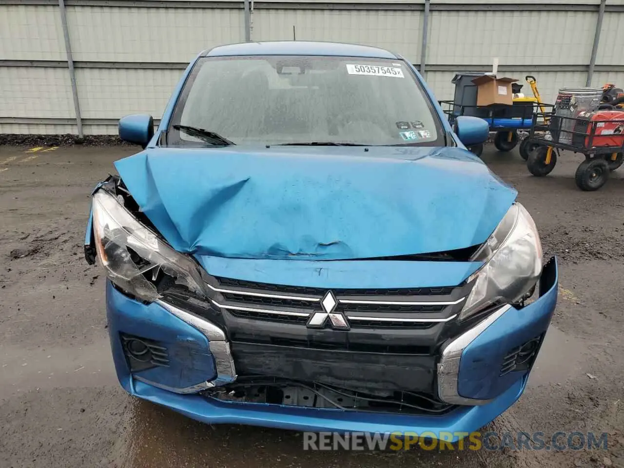 5 Photograph of a damaged car ML32AUHJ4NH008432 MITSUBISHI MIRAGE 2022