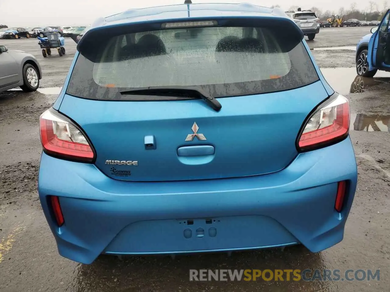 6 Photograph of a damaged car ML32AUHJ4NH008432 MITSUBISHI MIRAGE 2022