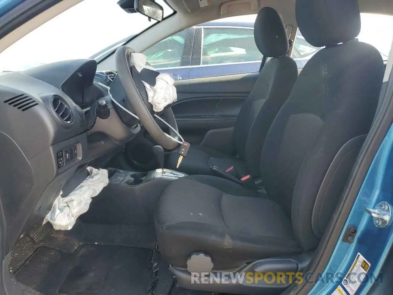 7 Photograph of a damaged car ML32AUHJ4NH008432 MITSUBISHI MIRAGE 2022