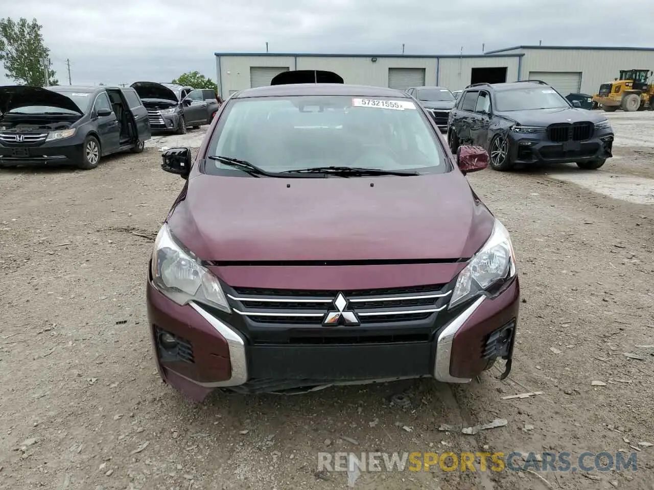 5 Photograph of a damaged car ML32AUHJ4NH009497 MITSUBISHI MIRAGE 2022