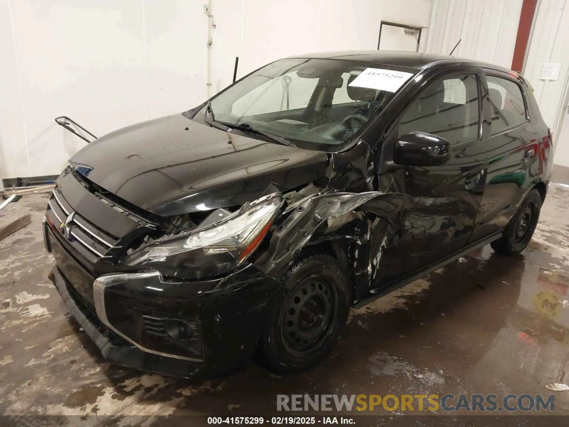 2 Photograph of a damaged car ML32AUHJ5NH005474 MITSUBISHI MIRAGE 2022