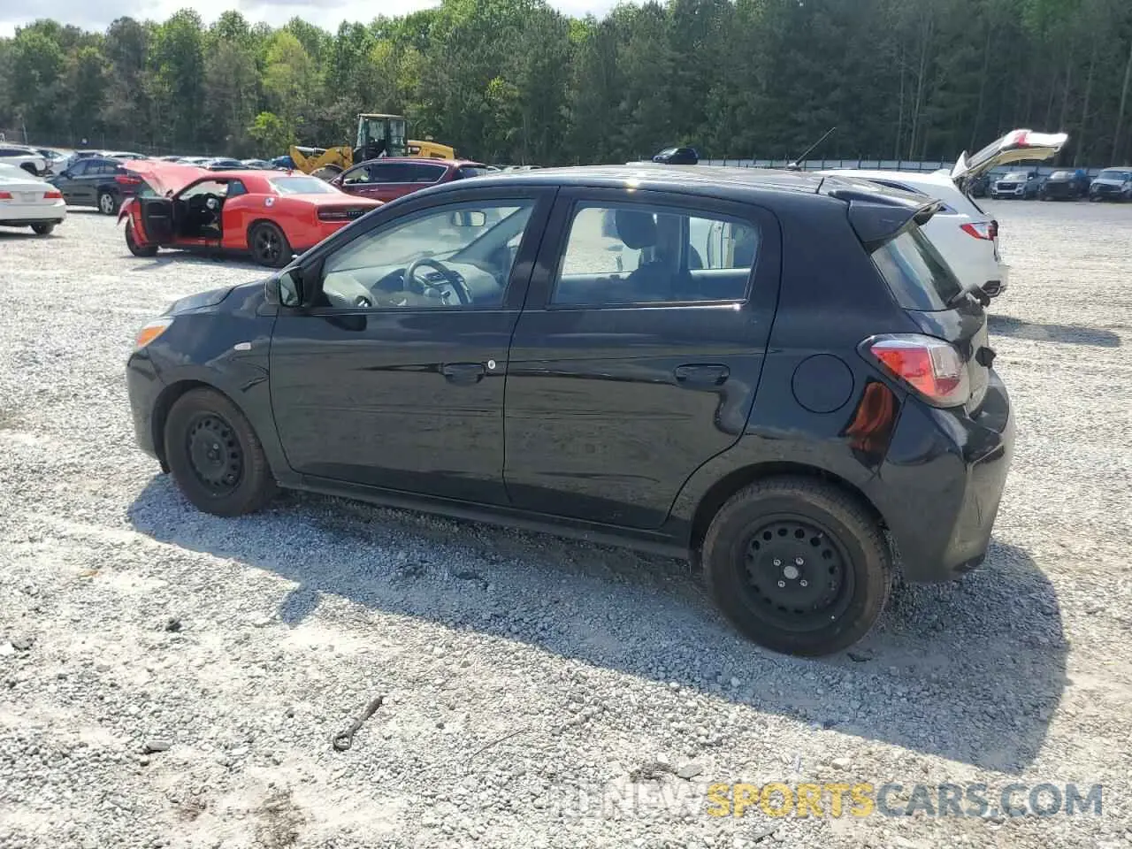 2 Photograph of a damaged car ML32AUHJ5NH009170 MITSUBISHI MIRAGE 2022