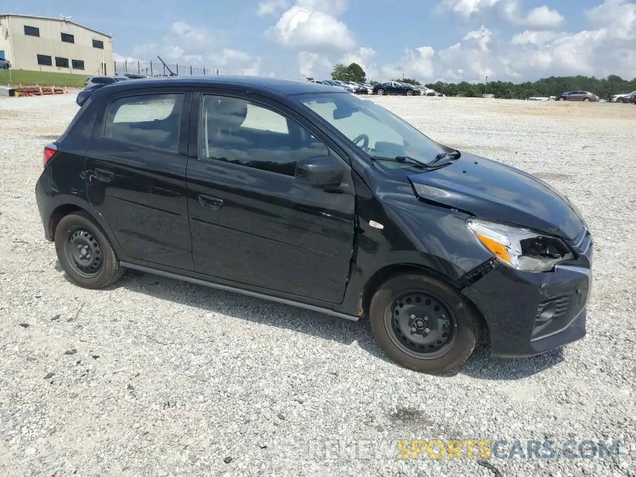 4 Photograph of a damaged car ML32AUHJ5NH009170 MITSUBISHI MIRAGE 2022