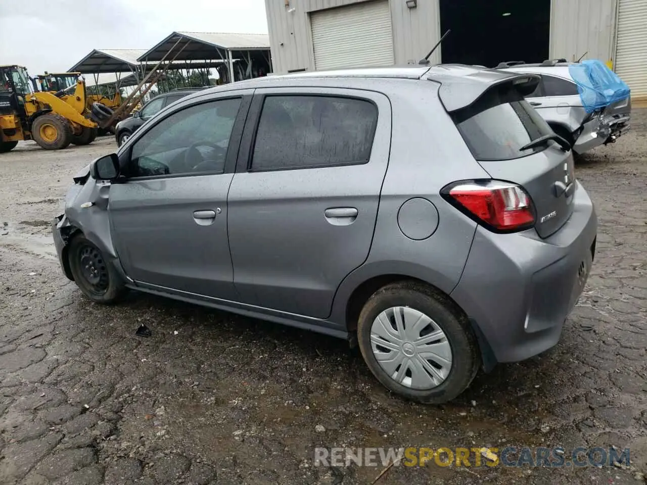 2 Photograph of a damaged car ML32AUHJ6NH007265 MITSUBISHI MIRAGE 2022