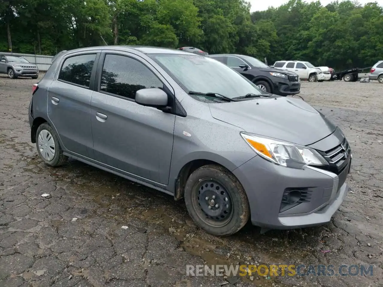 4 Photograph of a damaged car ML32AUHJ6NH007265 MITSUBISHI MIRAGE 2022