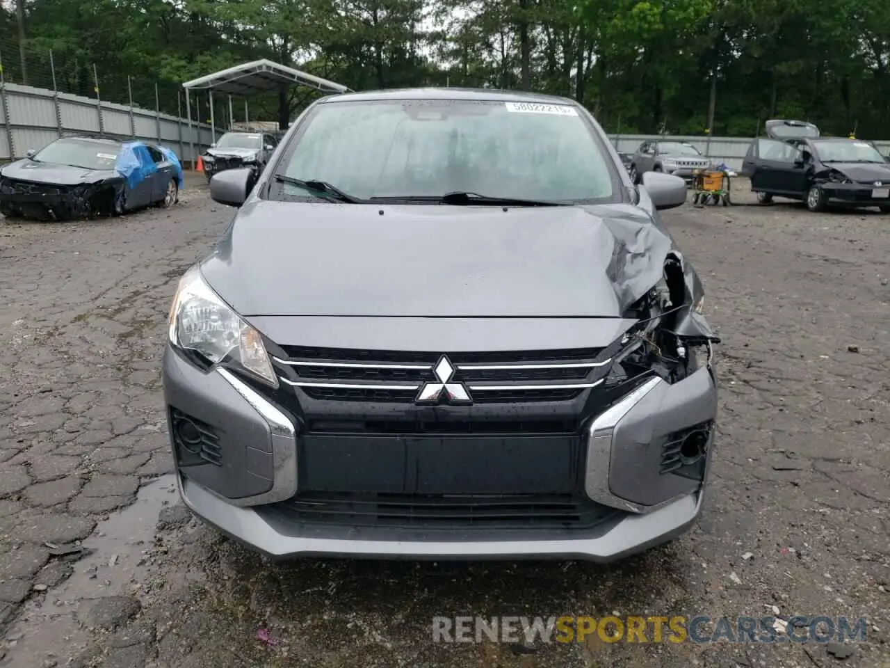 5 Photograph of a damaged car ML32AUHJ6NH007265 MITSUBISHI MIRAGE 2022