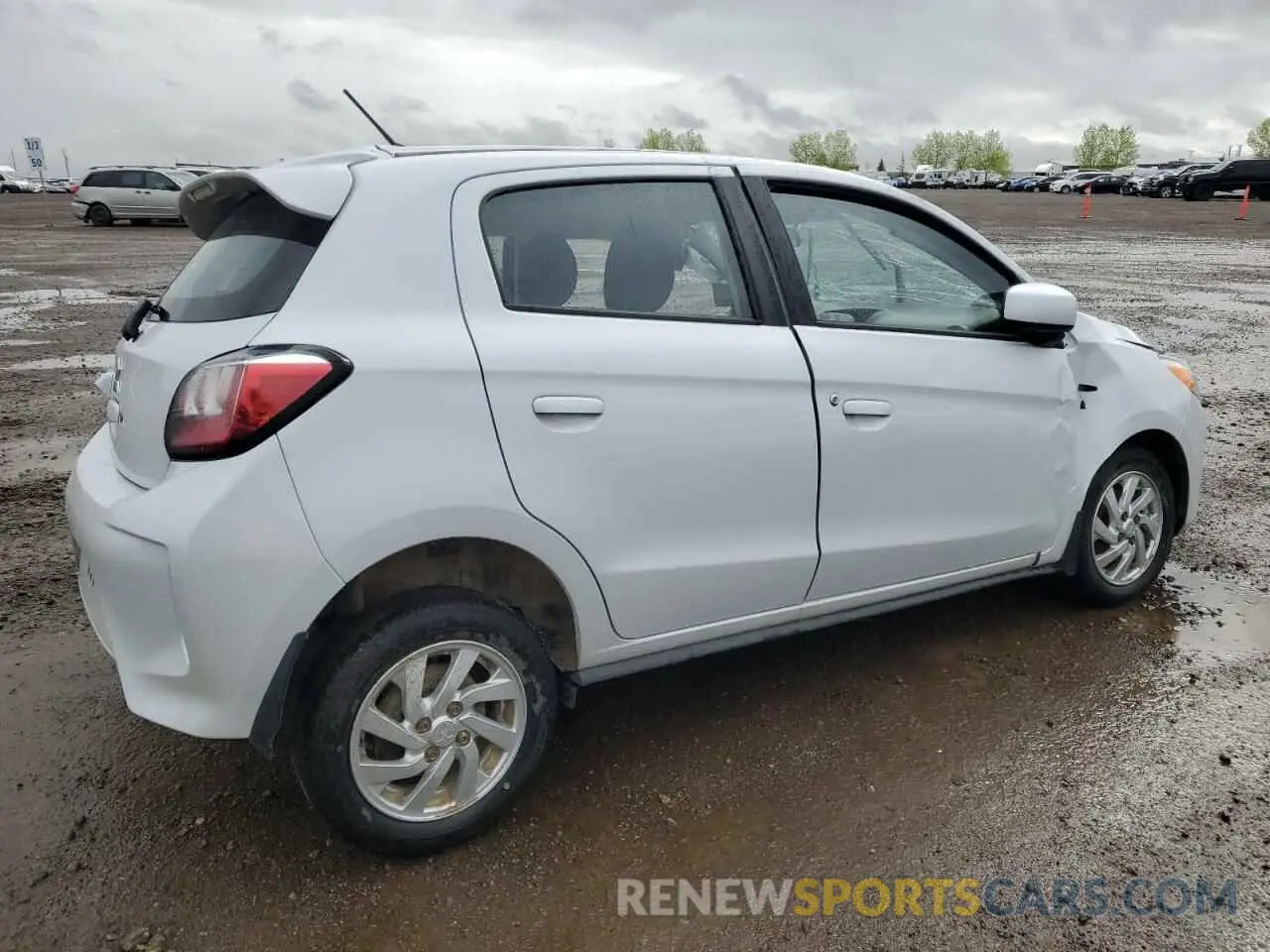 3 Photograph of a damaged car ML32AUHJ7NH004214 MITSUBISHI MIRAGE 2022