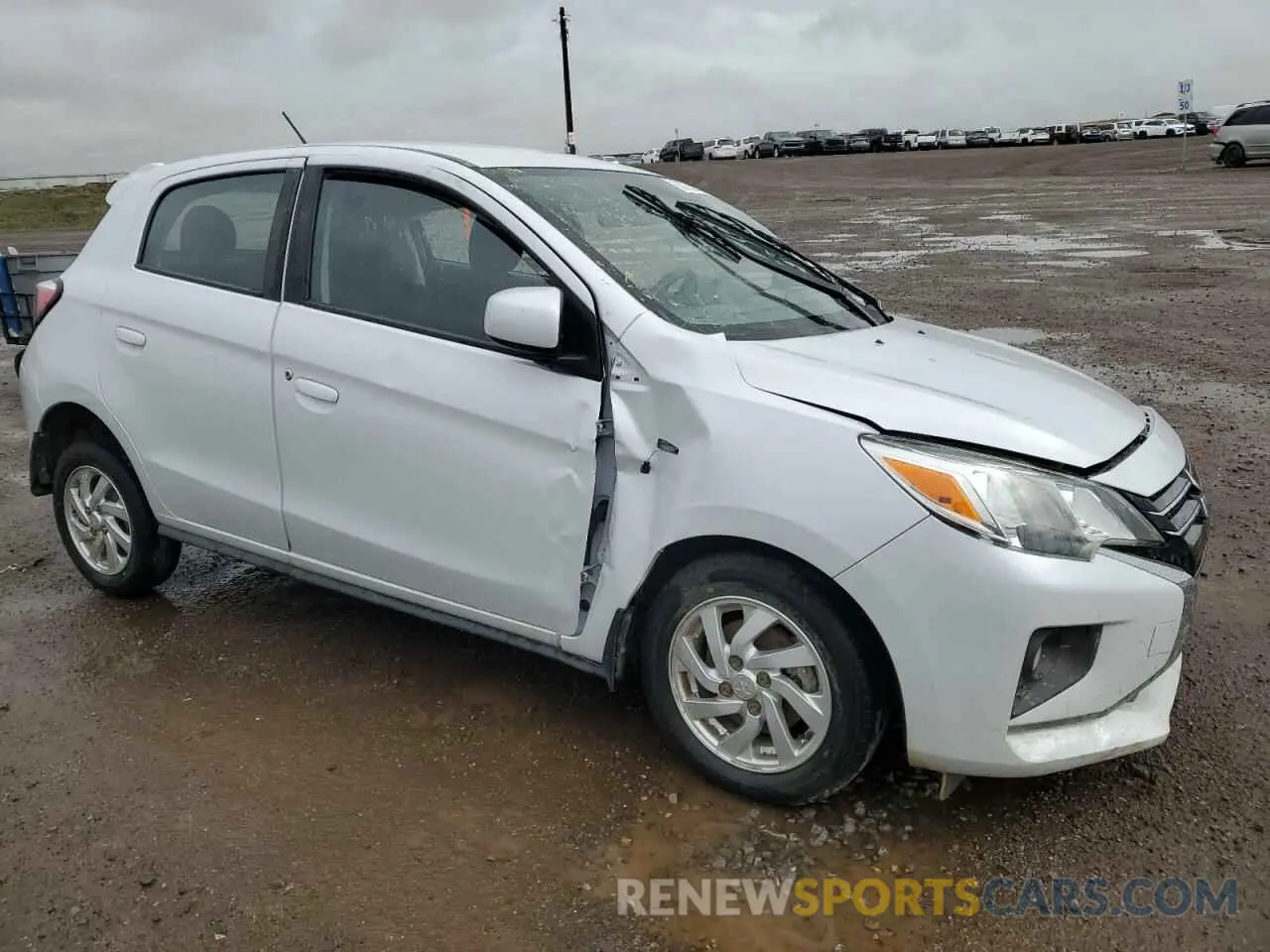 4 Photograph of a damaged car ML32AUHJ7NH004214 MITSUBISHI MIRAGE 2022