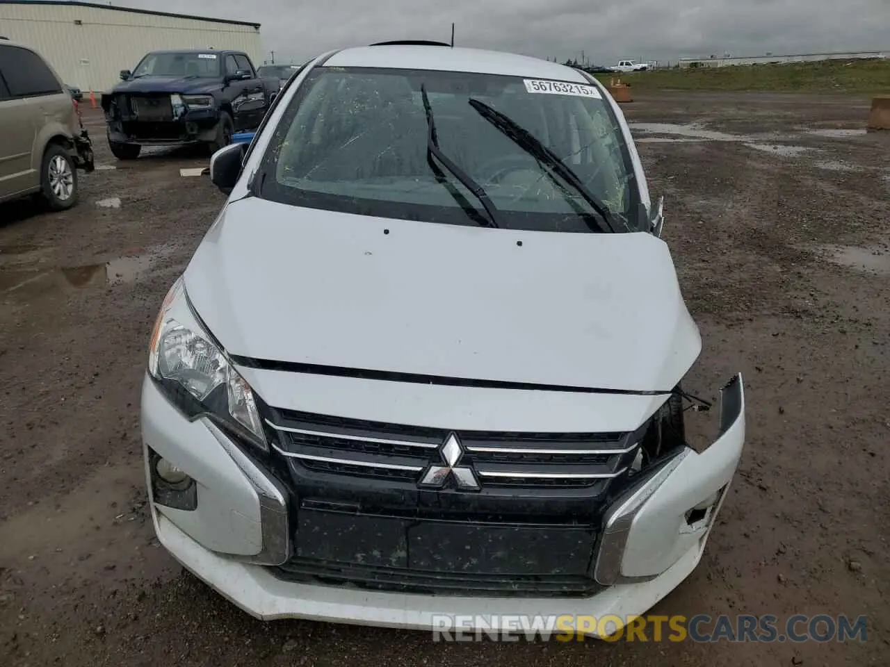 5 Photograph of a damaged car ML32AUHJ7NH004214 MITSUBISHI MIRAGE 2022