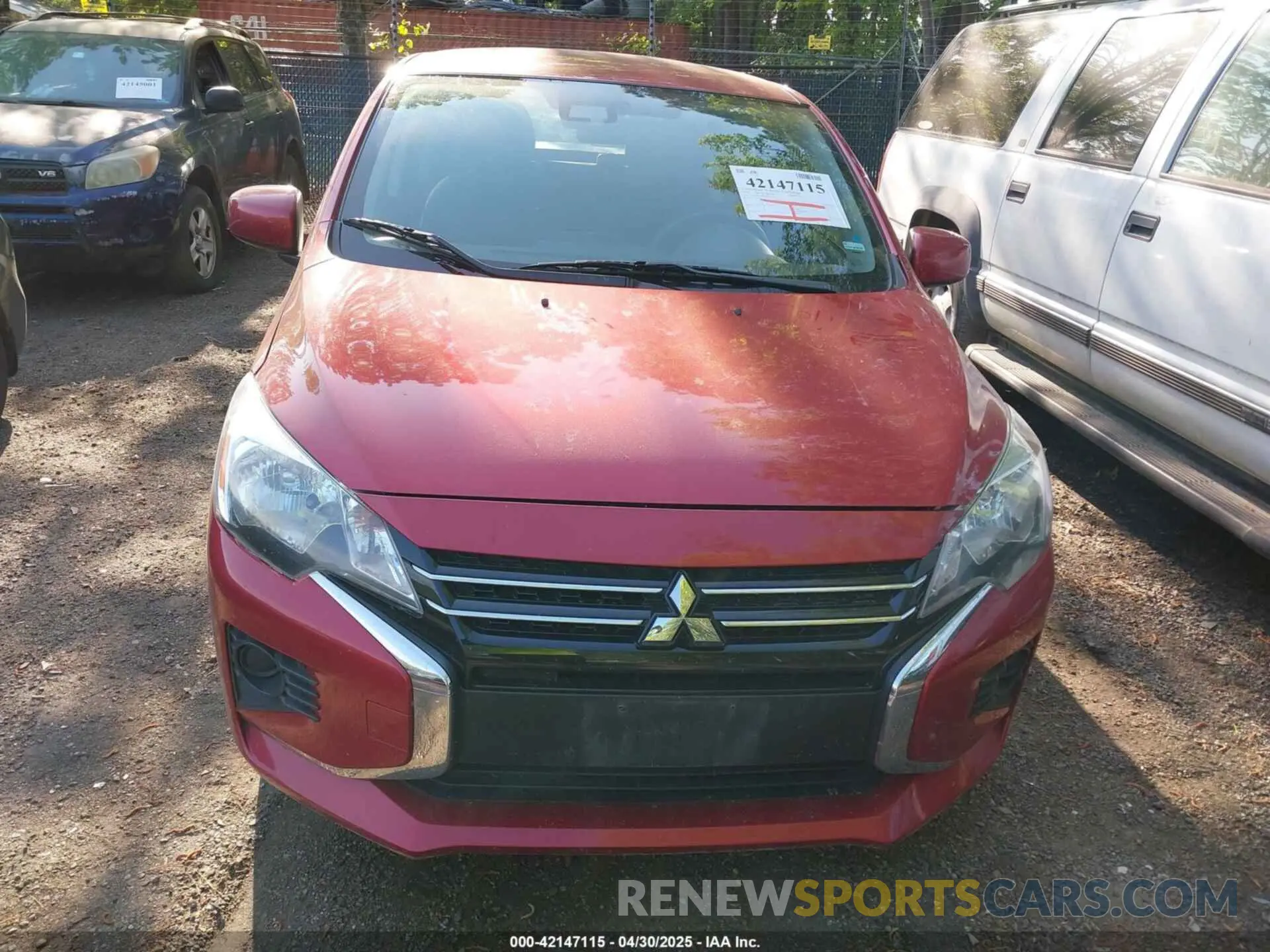 13 Photograph of a damaged car ML32AUHJ7NH006528 MITSUBISHI MIRAGE 2022