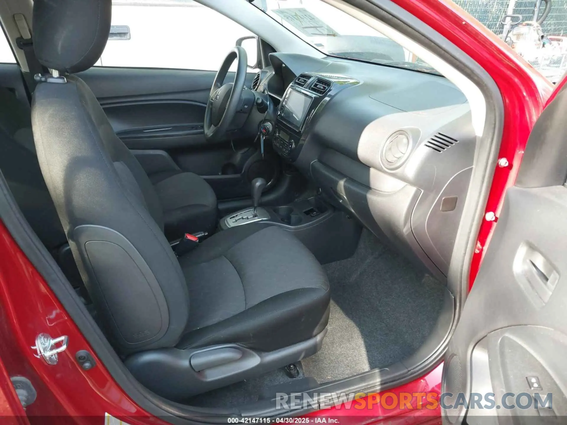 5 Photograph of a damaged car ML32AUHJ7NH006528 MITSUBISHI MIRAGE 2022