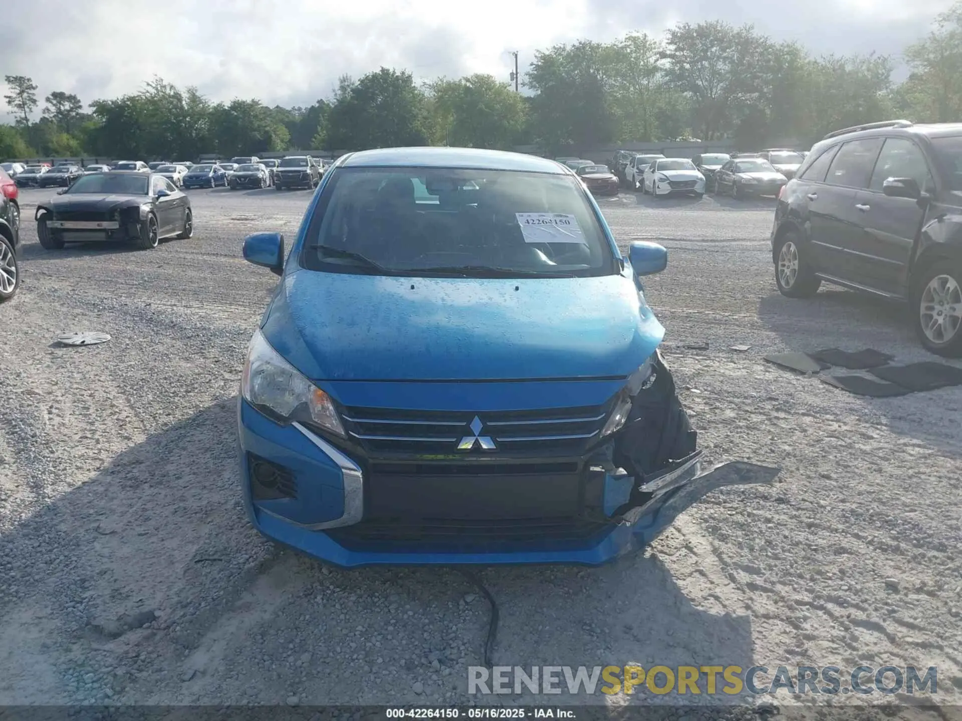 12 Photograph of a damaged car ML32AUHJ7NH008909 MITSUBISHI MIRAGE 2022