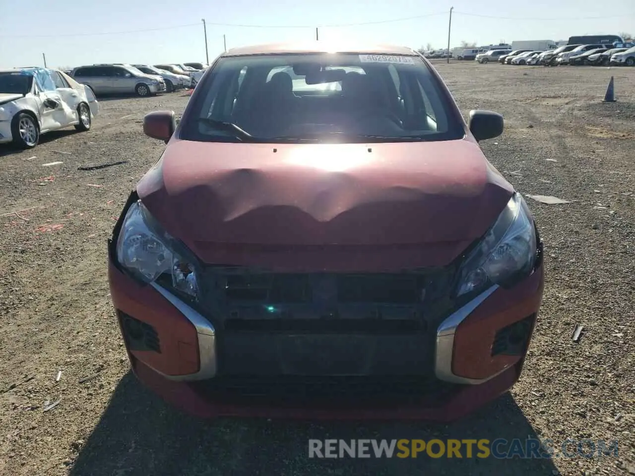 5 Photograph of a damaged car ML32AUHJ7NH009381 MITSUBISHI MIRAGE 2022