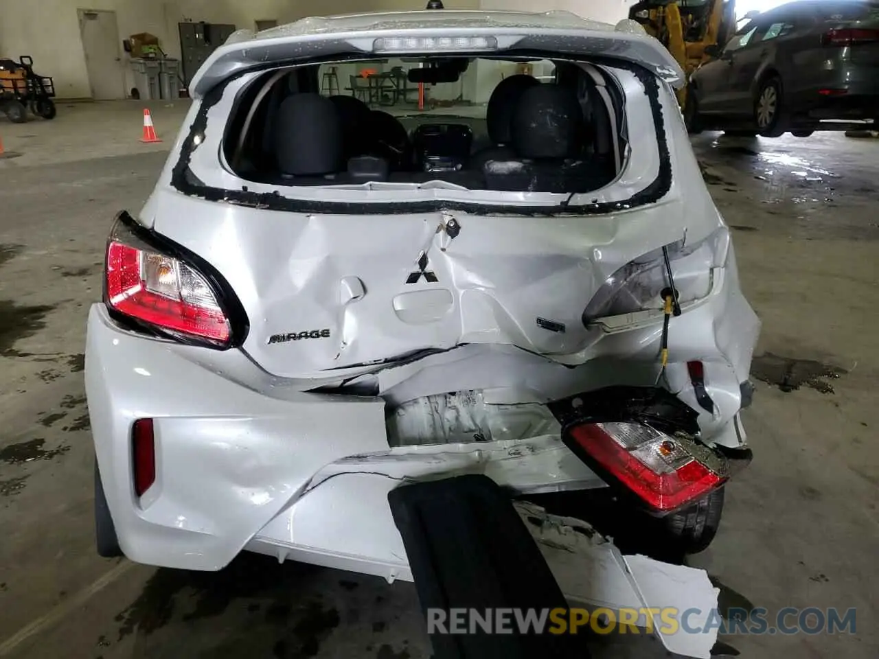 6 Photograph of a damaged car ML32AUHJ8NH002634 MITSUBISHI MIRAGE 2022