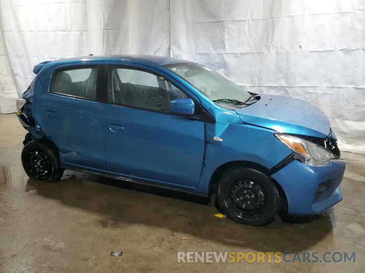 4 Photograph of a damaged car ML32AUHJ8NH008174 MITSUBISHI MIRAGE 2022